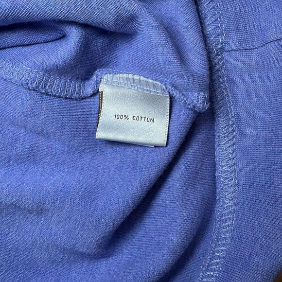 Peter Millar Crown Sport Mens Blue Long Sleeve Quarter Zip Golf Sweatshirt 2XL - Picture 4 of 5